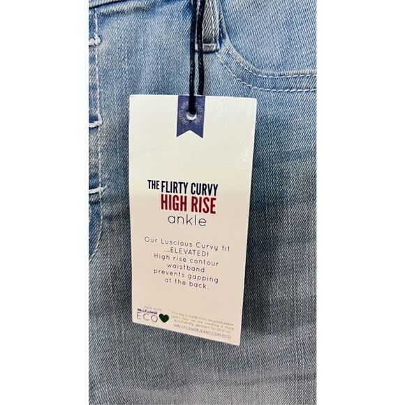 WALLFLOWER FLIRTY CURCY HIGH RISE ANKLE INSTA FLEX JEANS SIZE 5 NEW - Picture 4 of 16